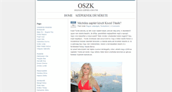 Desktop Screenshot of oszk.com