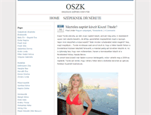 Tablet Screenshot of oszk.com