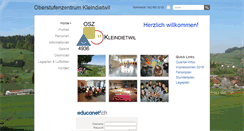 Desktop Screenshot of oszk.ch