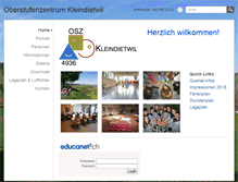 Tablet Screenshot of oszk.ch