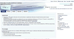 Desktop Screenshot of efolyoirat.oszk.hu
